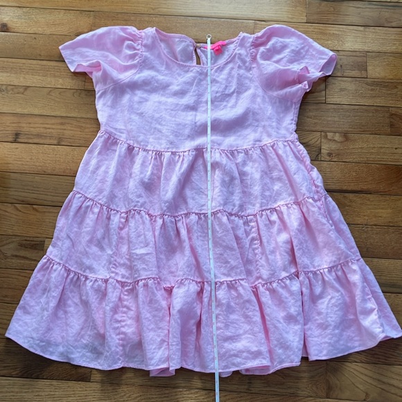 Lilly Pulitzer - Women’s Jocelyn Light Pink Linen Dress - XL - Picture 5 of 11